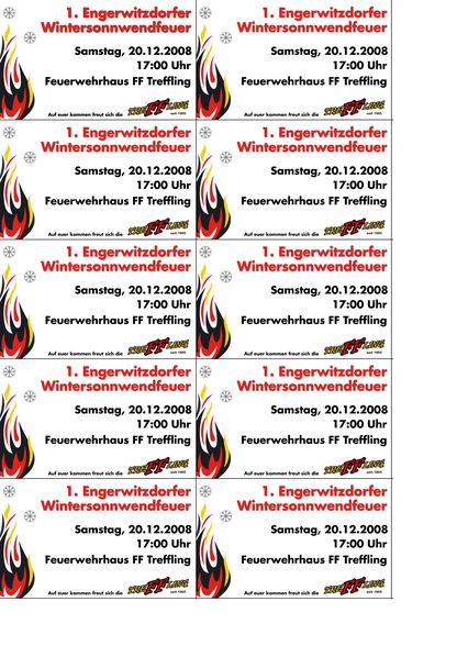 1. Engerwitzdorfer Wintersonnwendfeuer - 