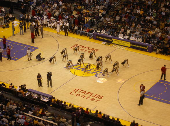 LA Lakers gegen die Bobcats - 