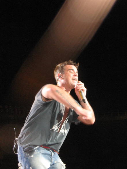 Robbie Williams in Wien 18.8.2006 - 