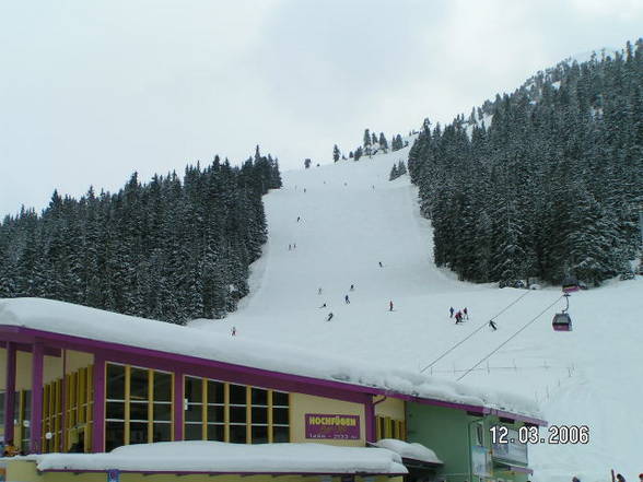 Schifahren Flachau und Fügen 2006 - 