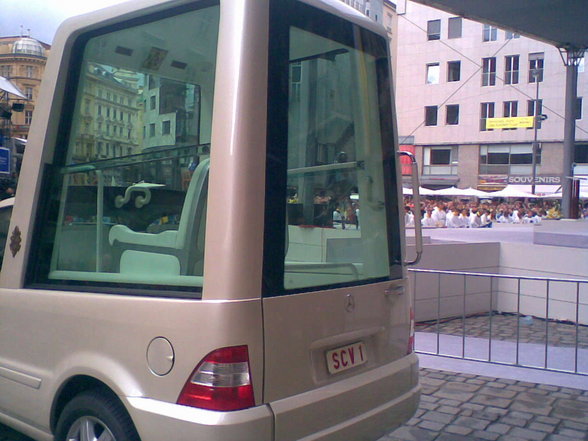 Der Papst Besuch in Wien - 