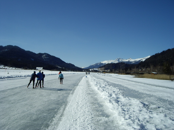 Eisskating in carinthia, Weissensee  - 