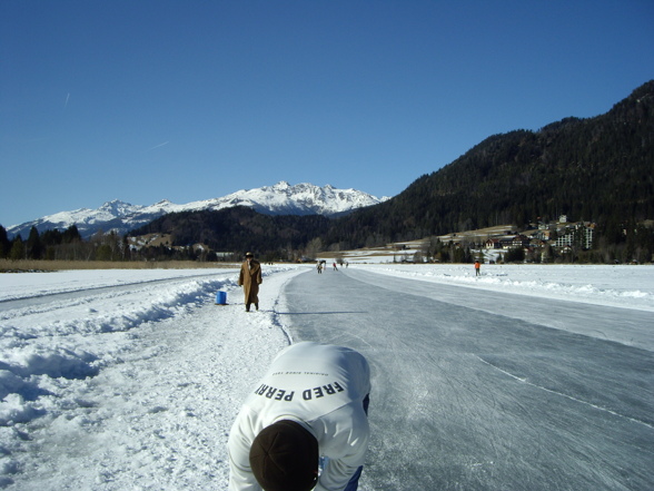 Eisskating in carinthia, Weissensee  - 