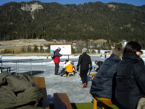 Eisskating in carinthia, Weissensee  - 