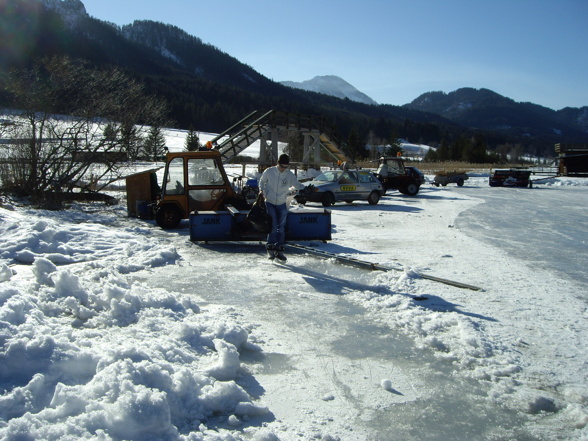 Eisskating in carinthia, Weissensee  - 