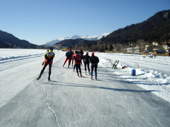 Eisskating in carinthia, Weissensee  - 