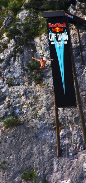 Rap Bull CLIFF DIVING Wolfgangsee 19.7 - 