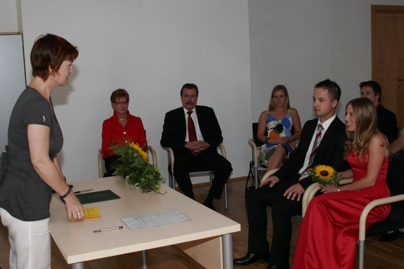 Standesamtliche Hochzeit 11.07.08 - 