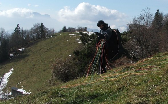 beim fliegen - 