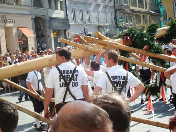 Maibaum auslösen Linz 08 - 