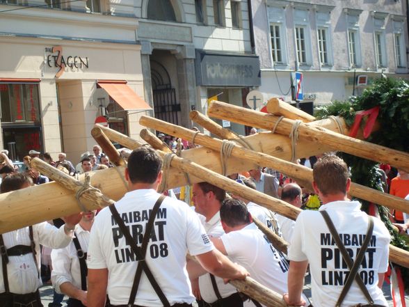 Maibaum auslösen Linz 08 - 