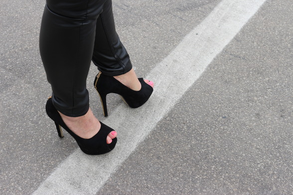 Offene High Heels  - 