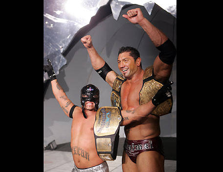 rey und batista tag team champ´s - 