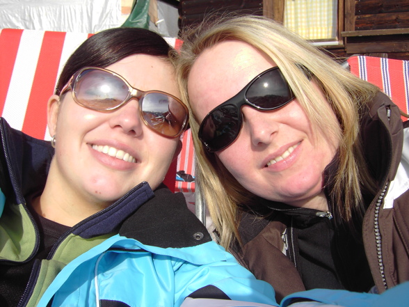 Skifahren Saalbach 2008 - 