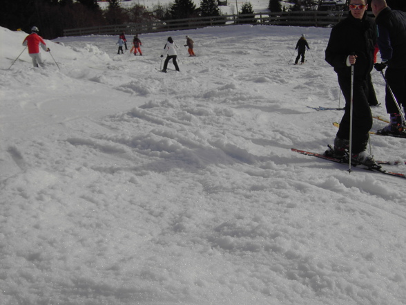 Skifahren Saalbach 2008 - 