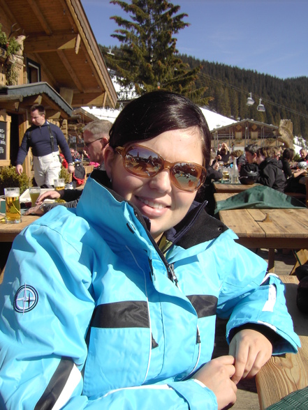 Skifahren Saalbach 2008 - 