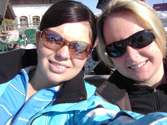 Skifahren Saalbach 2008 - 