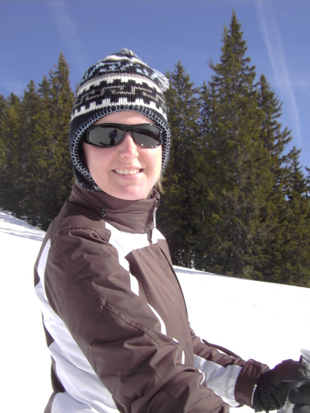 Skifahren Saalbach 2008 - 