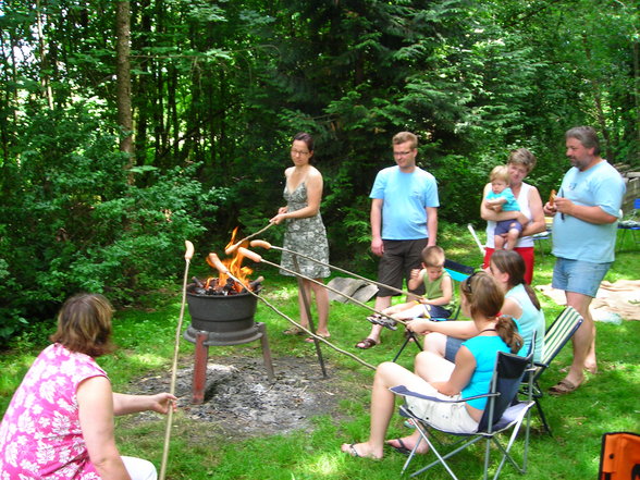 Grillen am Teich! - 