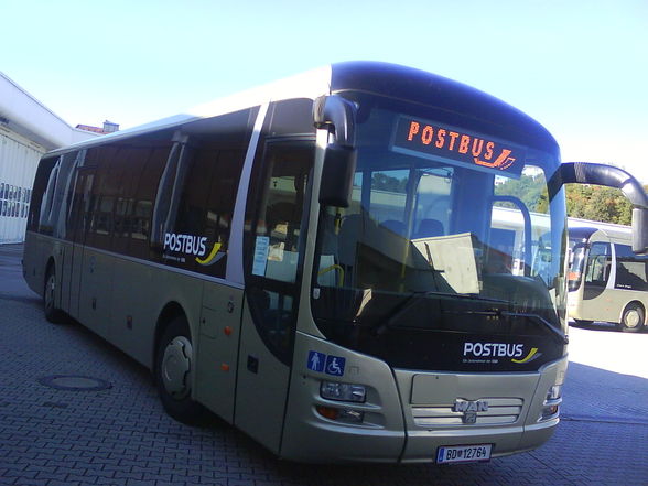 Öbb Postbus mei neue Arbeit !!! - 