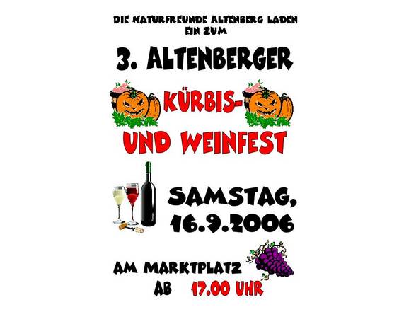 Kürbis und Weinfest - 