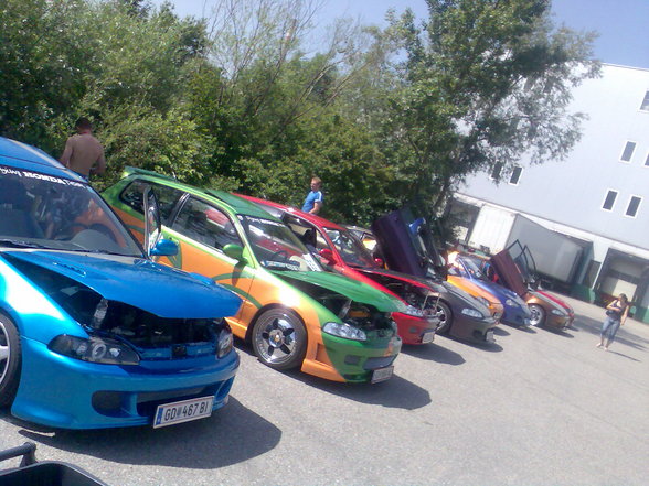 Saison auftakt CRX Targa Club Linz - 