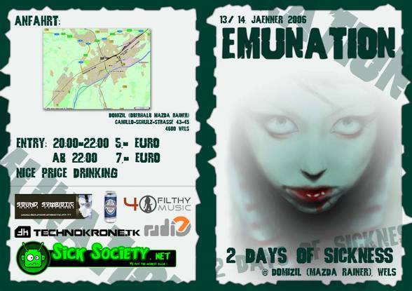 emuNation - 2 Days of Sickness @ Domizil - 