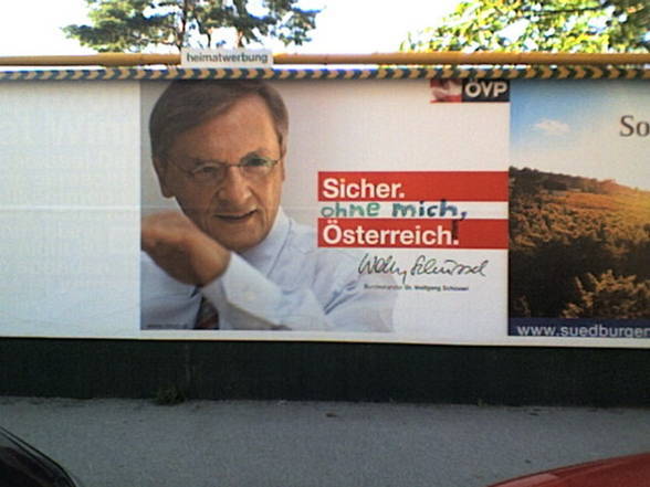 Wahlkampf is... - 