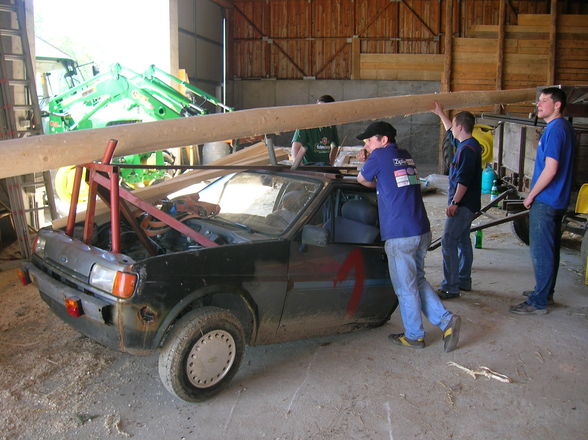 Maibaum aufstellen - 