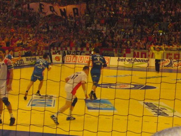 EM-Handballspiel Hrvatska gegen Russland - 