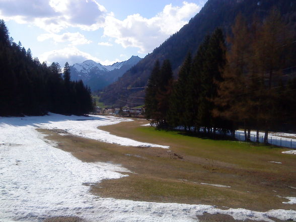 Arlberg April '09 - meine Laufstreck - 