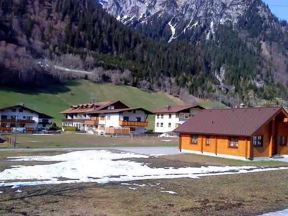 Arlberg April '09 - meine Laufstreck - 