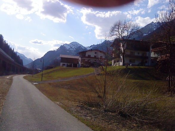 Arlberg April '09 - meine Laufstreck - 