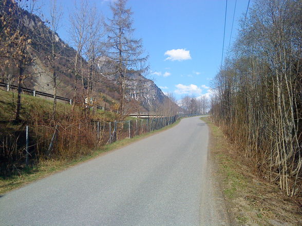 Arlberg April '09 - meine Laufstreck - 