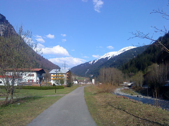 Arlberg April '09 - meine Laufstreck - 