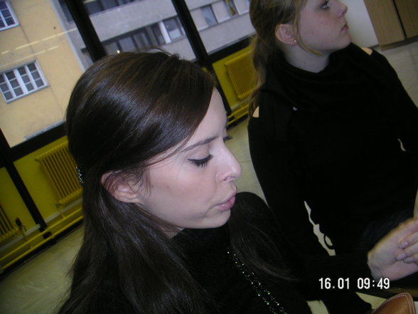 Steffi and me..at school - 