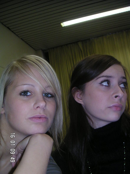 Steffi and me..at school - 