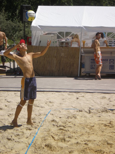 Beachvolleyballtunier in schleißhe - 