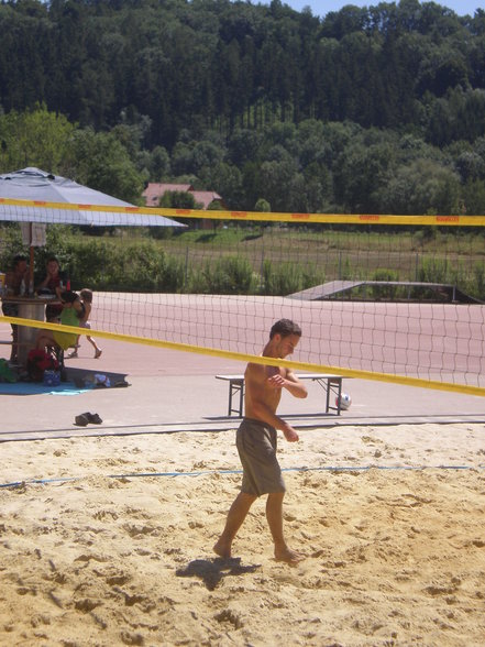 Beachvolleyballtunier in schleißhe - 