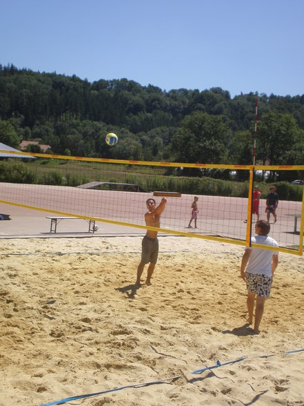 Beachvolleyballtunier in schleißhe - 