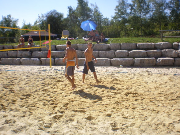 Beachvolleyballtunier in schleißhe - 