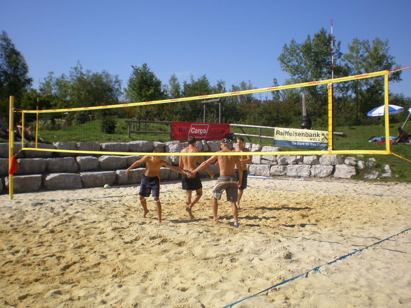 Beachvolleyballtunier in schleißhe - 