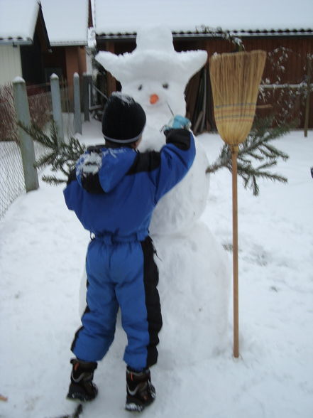 Schneemann bauen!  - 