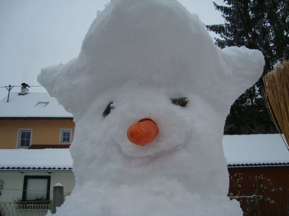 Schneemann bauen!  - 