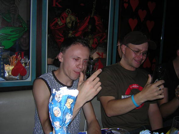 meine Geburtstagsparty 2005 im Insas - 