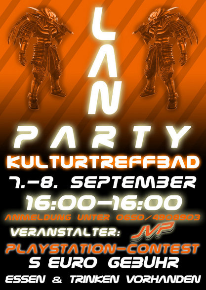 LAN-Party von 7. 9 - 8. 9 - 