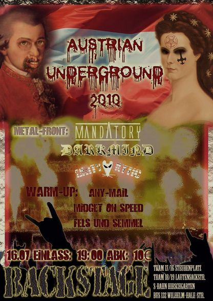 AUSTRIAN UNDERGROUND 2010 - 