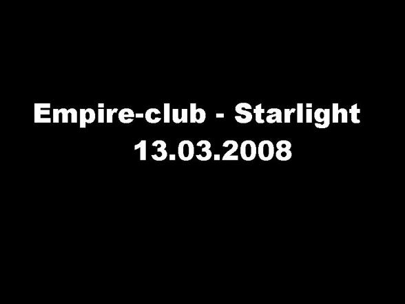 Empire-club 07/08 - 