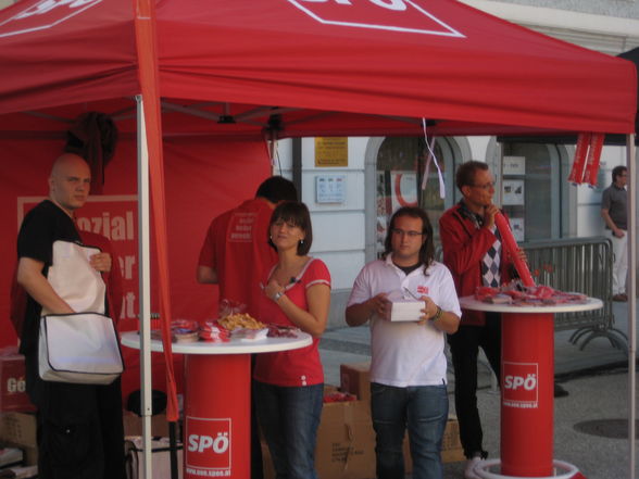 EAV & SPÖ Tourtruck in Eferding - 