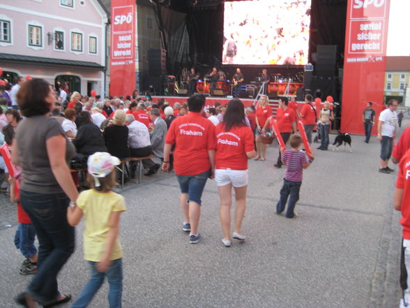 EAV & SPÖ Tourtruck in Eferding - 